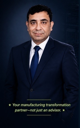 Manufacturing leadership and professional achievements